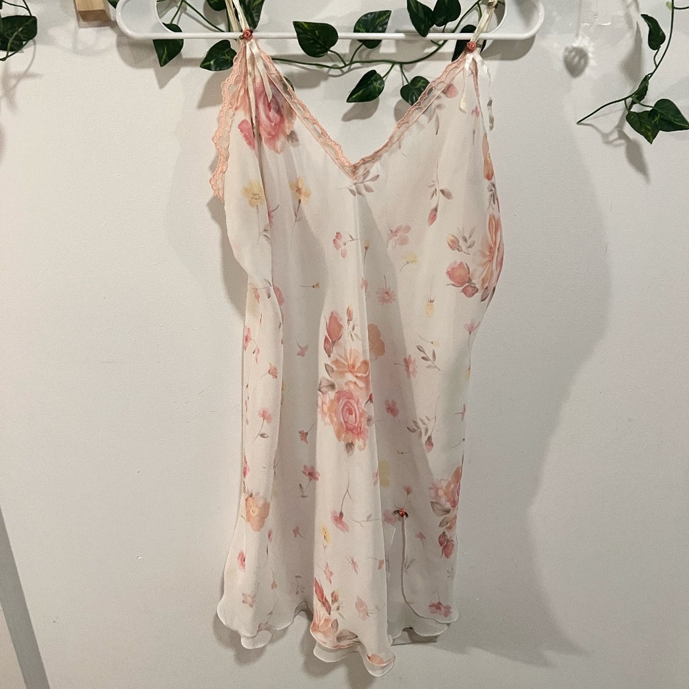 Laura Leigh LTD Pastel Floral Nightgown